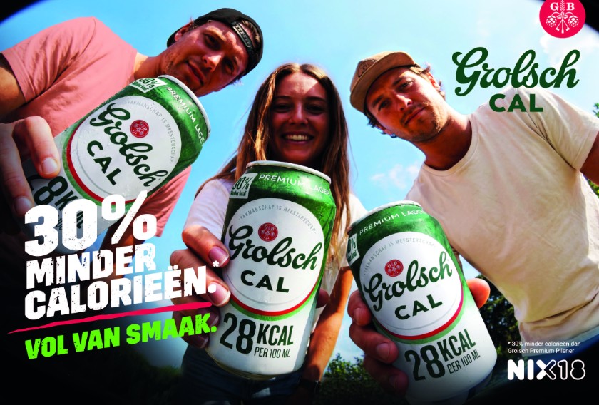 Keyvisuals Occassion Grolsch CAL cans